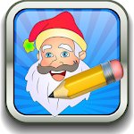Cover Image of ダウンロード How to Draw Cute Santa Face and Christmas Arts 1.0 APK