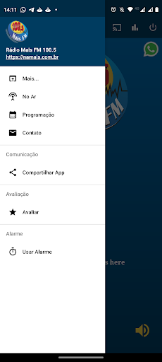 Rádio Mais FM 100.5 Screen 2