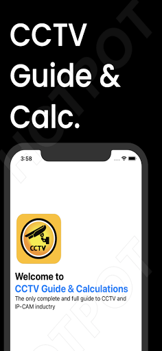Android application CCTV Guide / Calculator screenshort