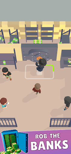 Merge Gangster Heist vs Police 3