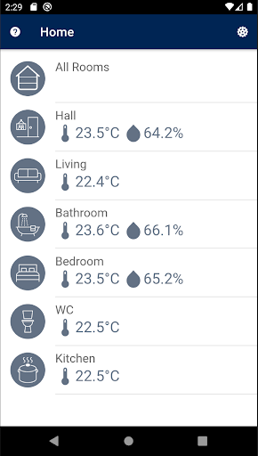 Android application TECEfloor screenshort
