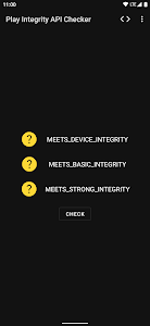 Play Integrity API Checker Unknown