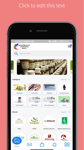 Android application Bhagirathi Homoeo Hall screenshort