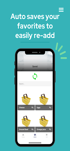 Shop! Grocery List Screen 3