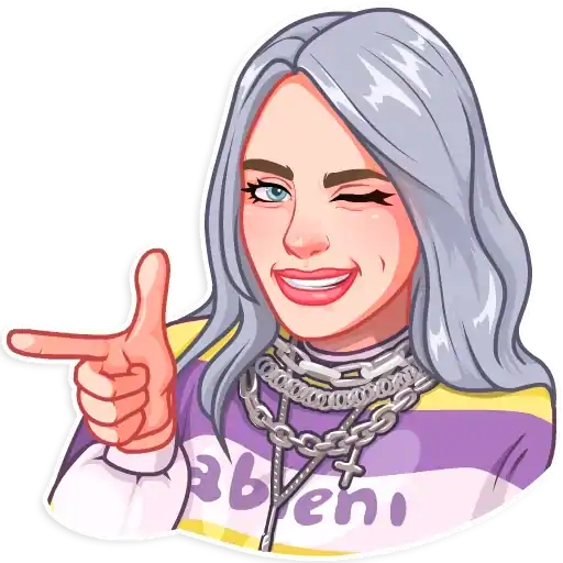 Billie Eilish Stickers - Apps on Google Play