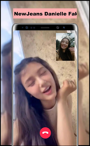 NewJeans Danielle Fake Call Screen 2