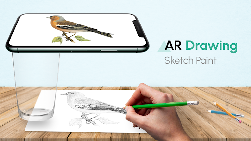 Android application AR Drawing Sketch Paint screenshort
