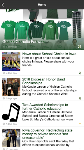 Gehlen Catholic School Screen 2