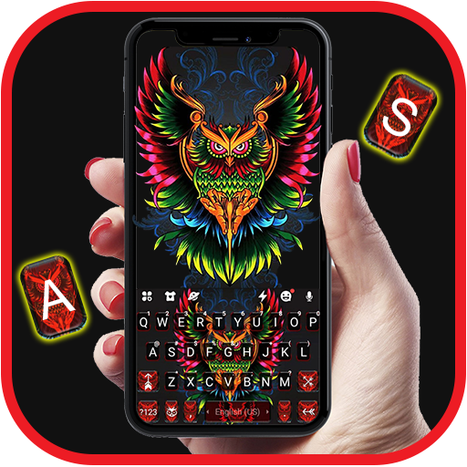 Devil Owl Keyboard Theme  Icon