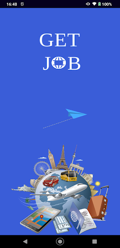 Android application GET JOB screenshort