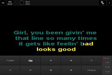 Winlive Pro Karaoke Mobile 2.0 Tangkapan layar