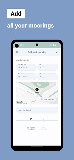 Float - Canal & River Logbook Screen 2