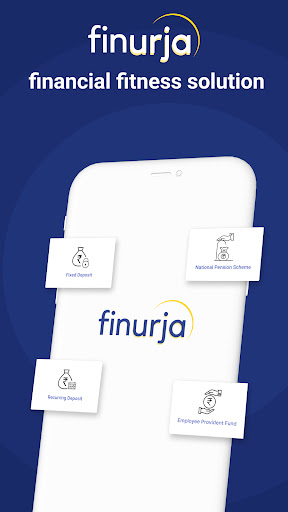 Android application finurja: FD, RD, EPF, NPS screenshort
