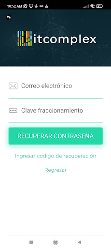 Android application ItComplex screenshort