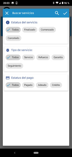 PestWare App Screen 2