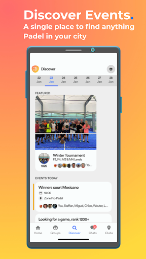 Padel iD Screen 3