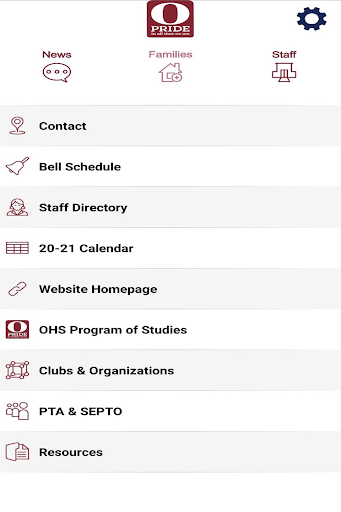 Android application Ossining High School screenshort