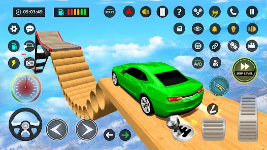 Crazy Stunt Cars Multiplayer 🕹️ Play on CrazyGames