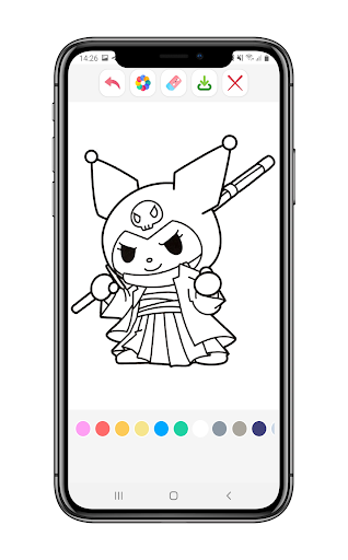 Kuromi Coloring Pages Screenshot 4 - AppWisp.com