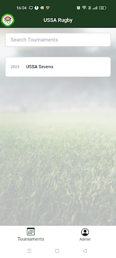 Android application USSA Rugby screenshort