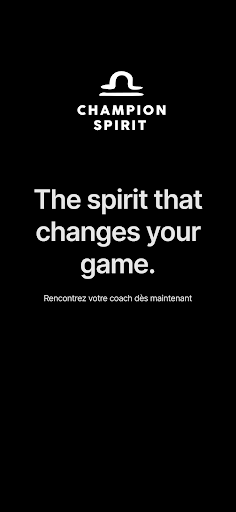 Android application Champion Spirit screenshort