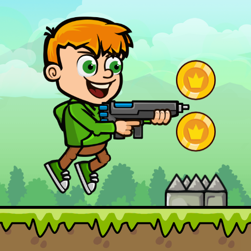 Hero Boy Shooting logo