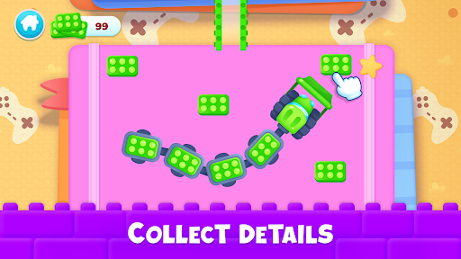 Android application Stacky Bridge Kids Truck Games screenshort