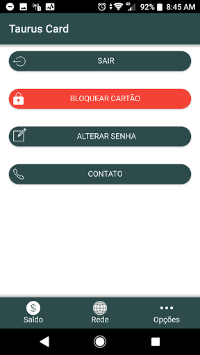 Taurus Cred Usuário Screen 3