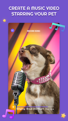 PetStar: My Dog & Cat Sings 1.0.19 screenshots 1