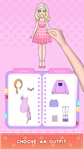 DIY Paper Doll: Dress Up Diary