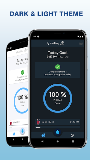 Android application Water Reminder screenshort