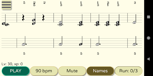 13 Hammers: Sight Reading Screen 3