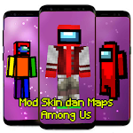 Cover Image of Скачать Mod Skin & Maps among us for Minecraft PE 1.0 APK