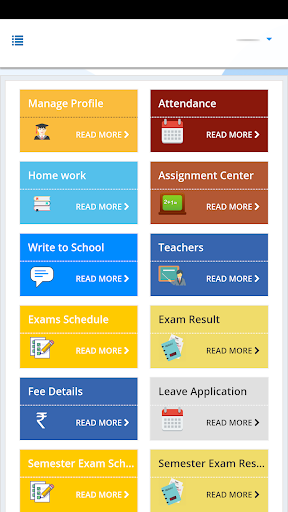 My School ERP - Riverdale Screen 2