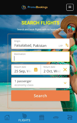 Promo Bookings - Cheap Flights, Hotels