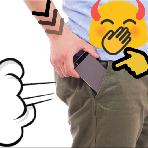 Funny Pocket Fart sounds prank logo
