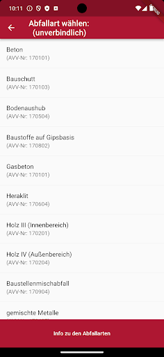 Osterried Container App Screen 2