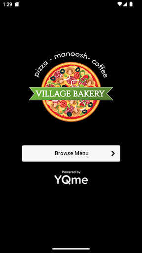 Android application Lebanese Village Pizza screenshort