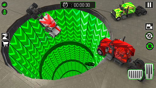 Screenshot of Monster Truck Stunt Car Games