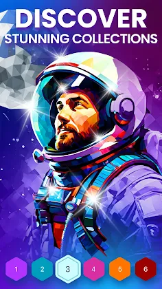 Polygon: Paint Color by Number - Screenshot 2