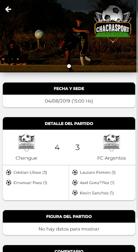 TORNEO CHACRASPORT Screen 2