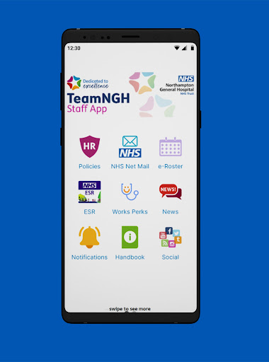 Android application NGH Staff App screenshort