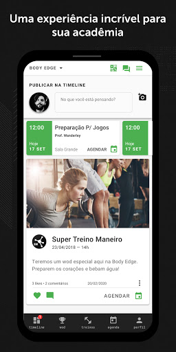 Android application Steel Training screenshort