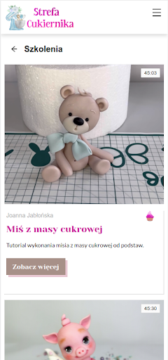 Android application Strefa Cukiernika screenshort
