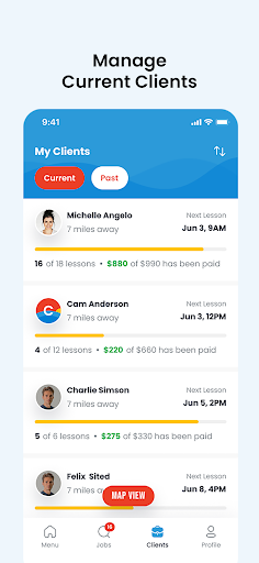 Screenshot of Sunsational Swim Instructor
