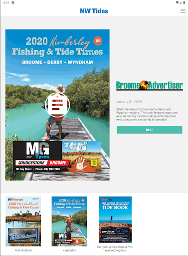 North West Tides Screen 3