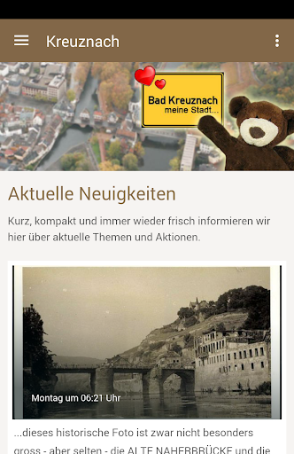 Android application Bad Kreuznach meinestadt screenshort