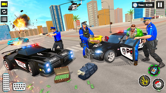 Police Car Chase Cop Duty Game 1.1 APK screenshots 3