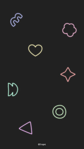 Android application 카카오톡 테마 - 네온톡_컬러풀 screenshort