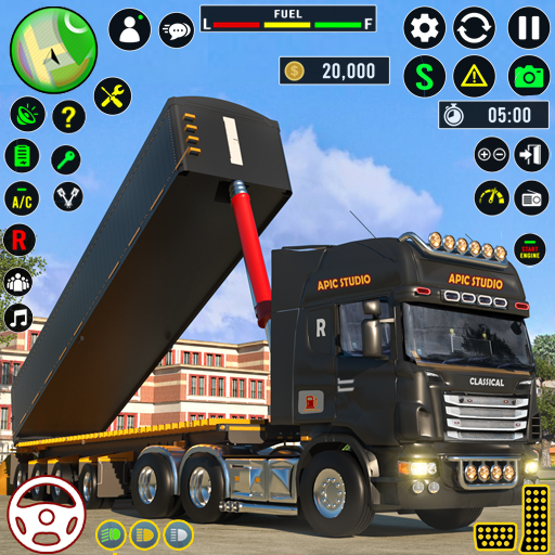 Euro Heavy Truck Simulator 3D  Icon